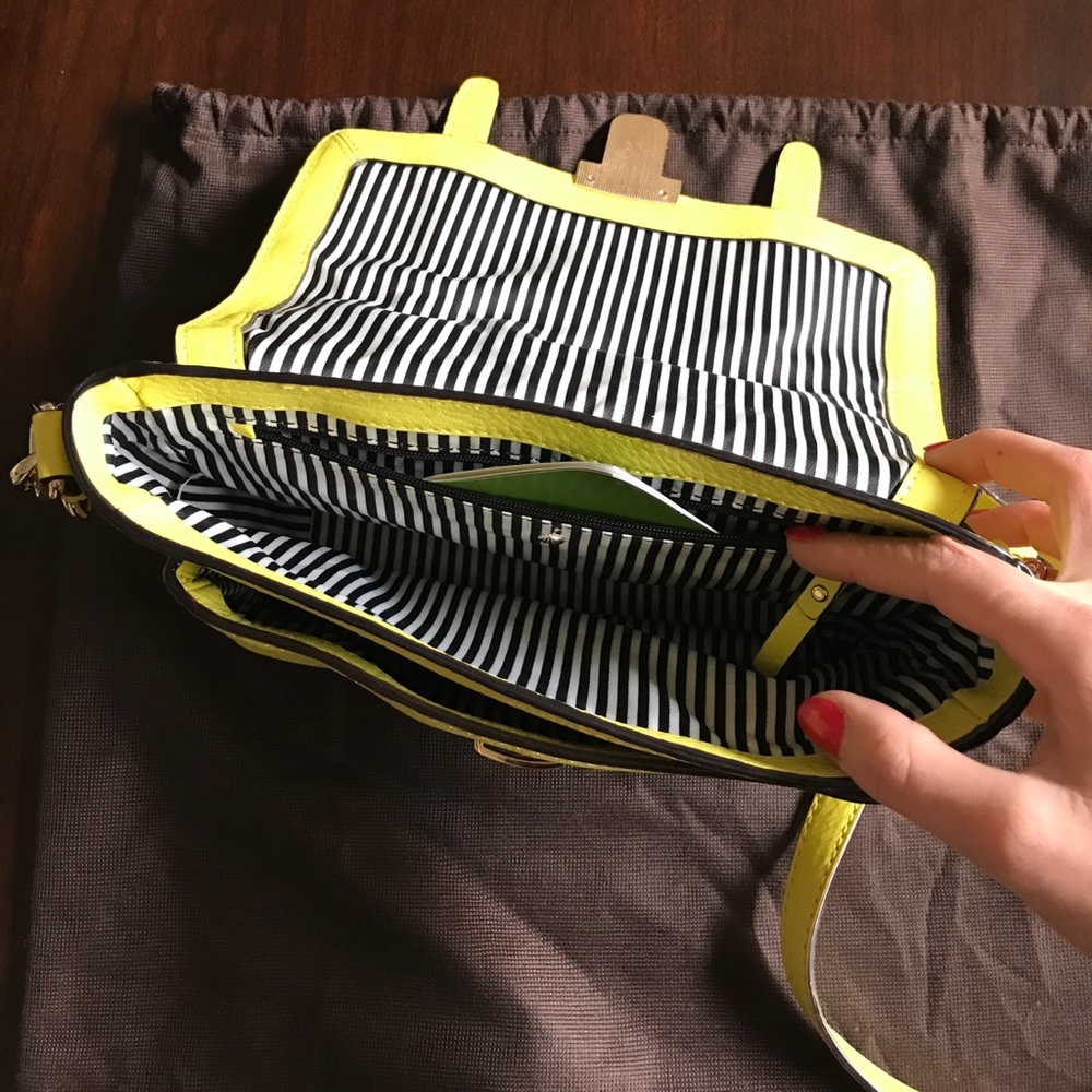 Kate Spade Cross-body bright yellow bag - Picture 3 of 8